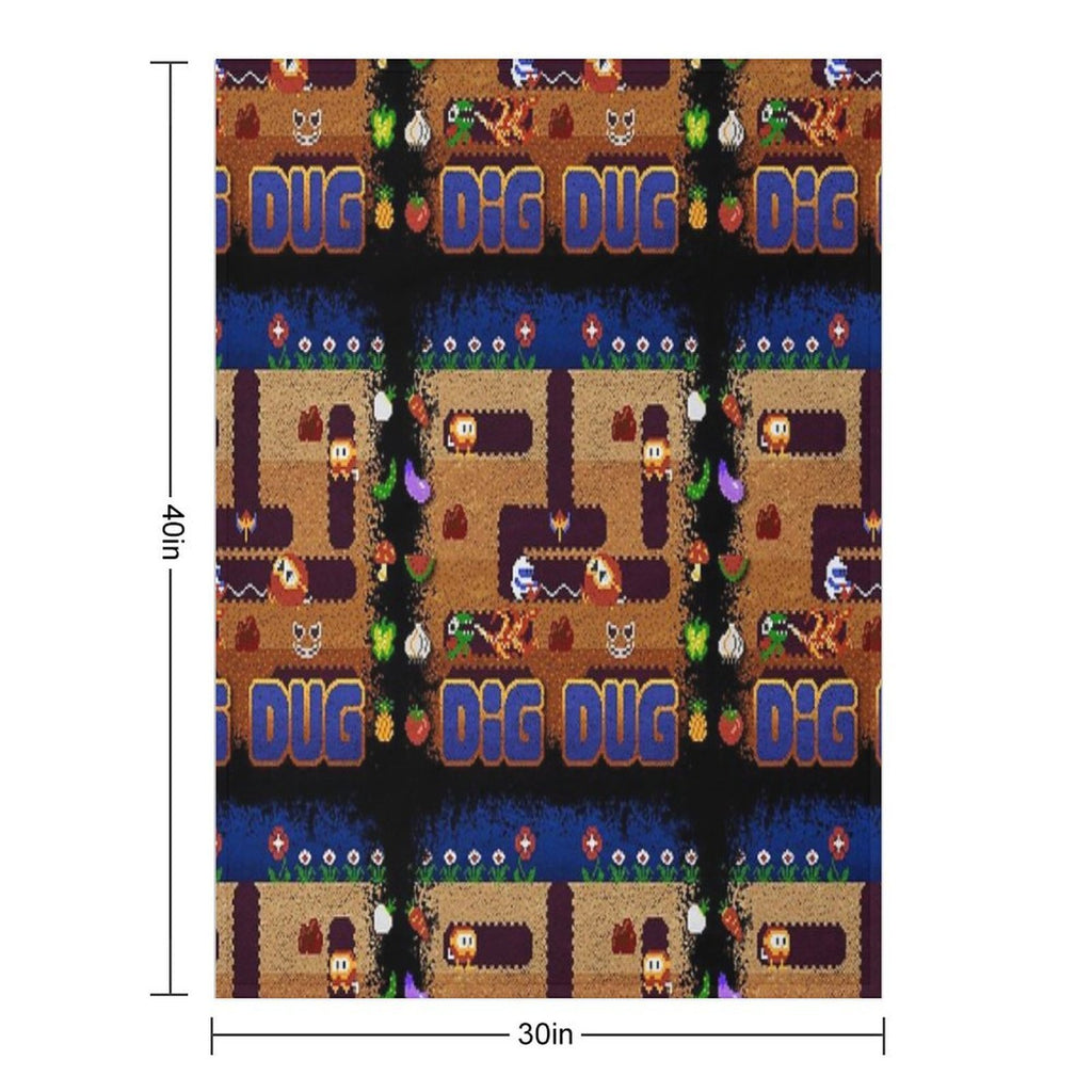 Dug Dig Comfort Throw Blanket