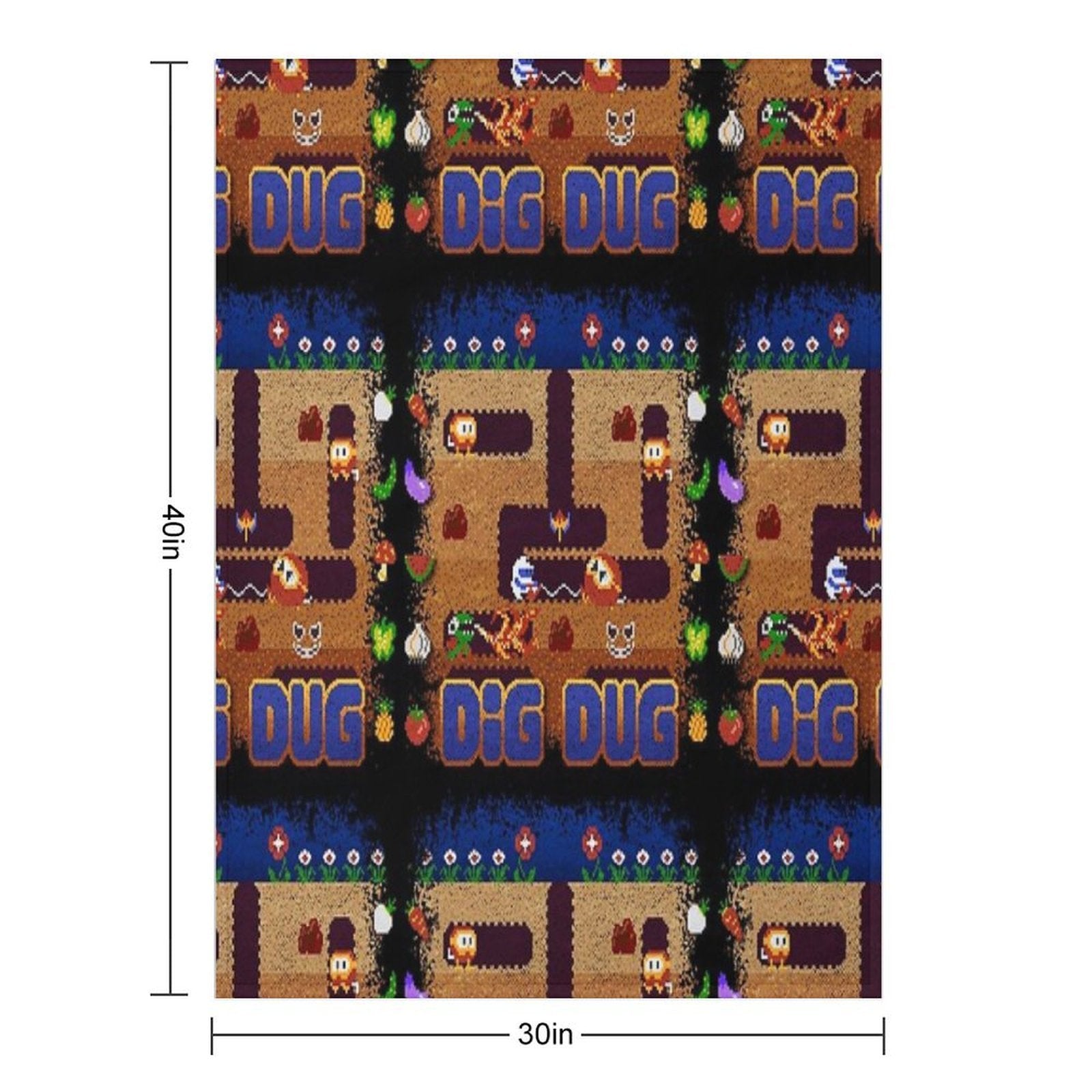 Dug Dig Comfort Throw Blanket