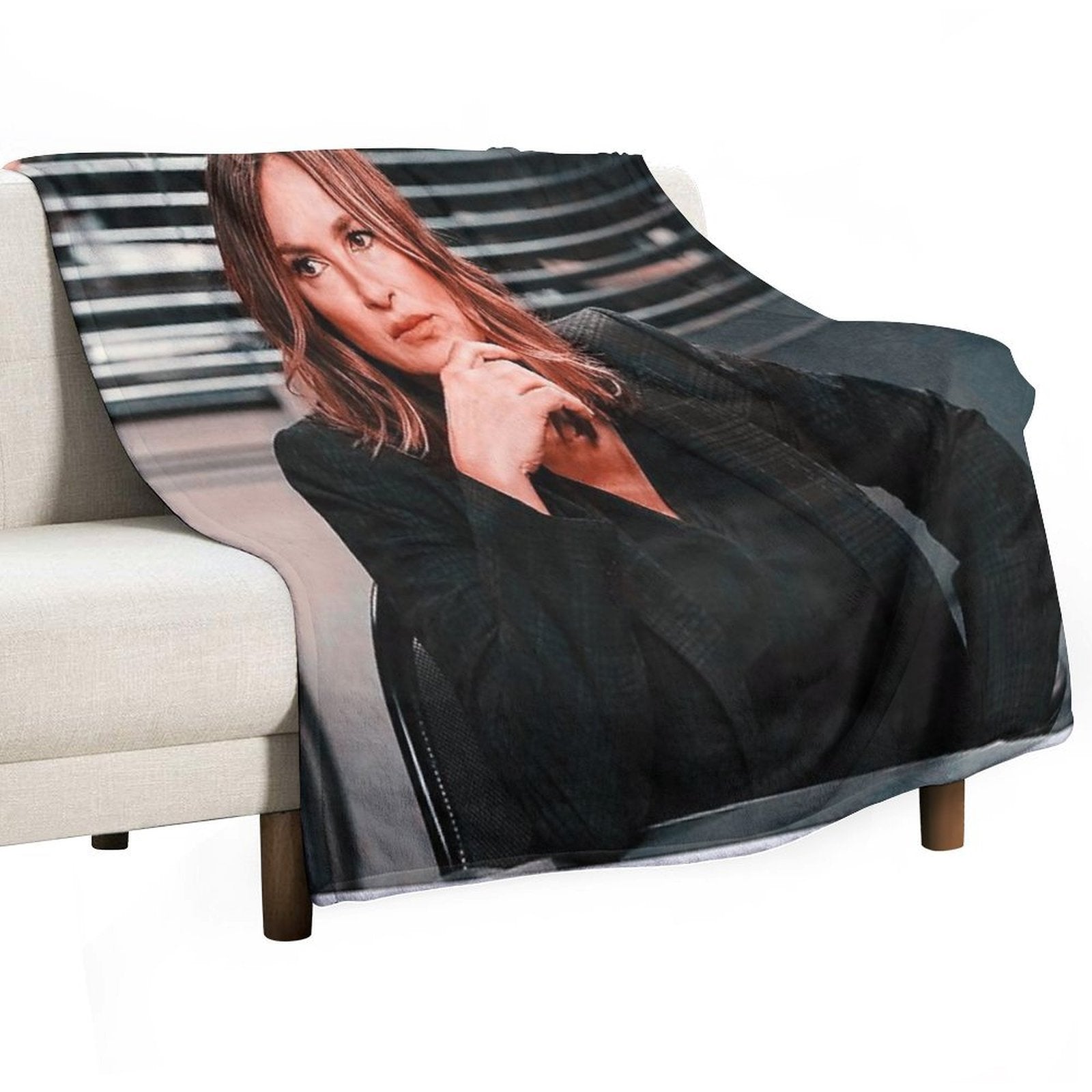 Captain Olivia Benson Quick-dry Throw Blanket