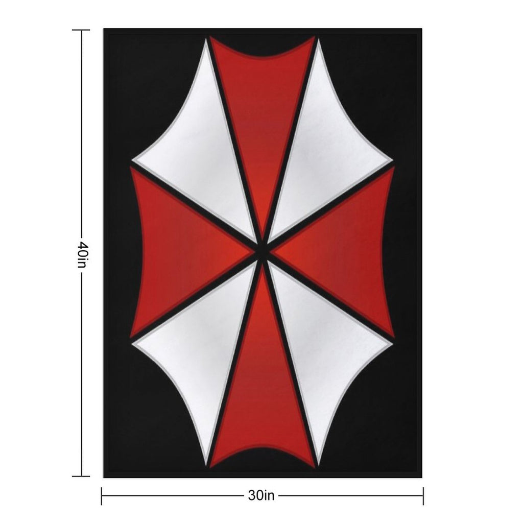 Umbrella Corporation Symbol Wrinkle-free Throw Blanket