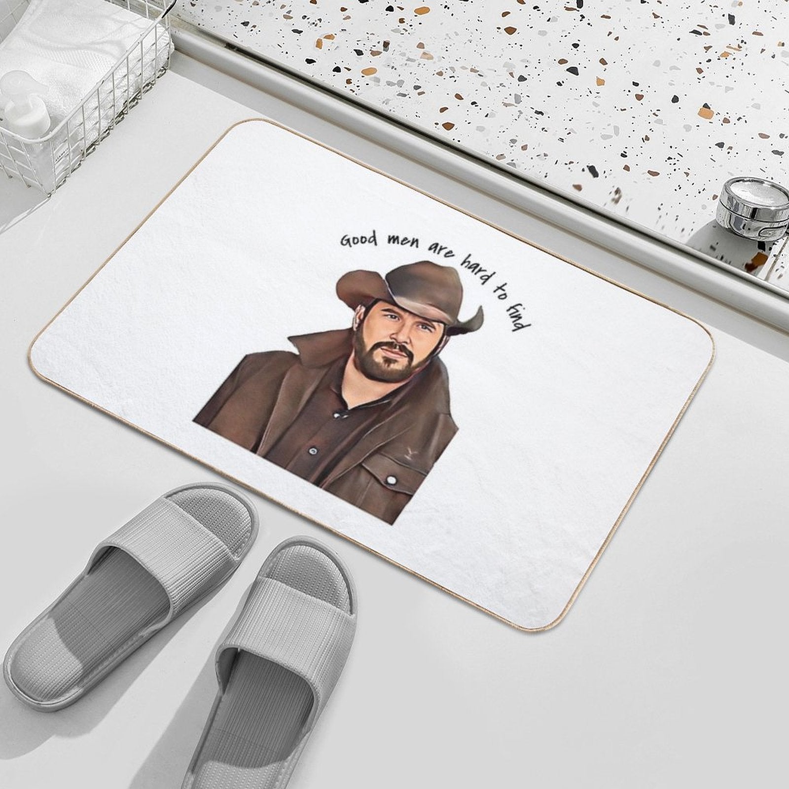 Good Men Are Hard to Find  Multi-Purpose Bath Mat