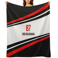 F1 2025 - #87 Bearman Versatility Throw Blanket