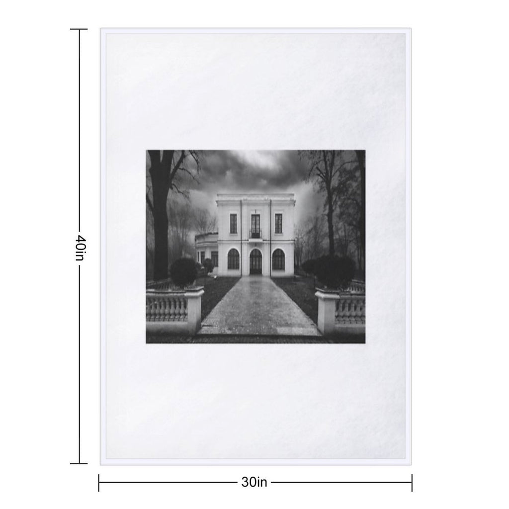 Bibesco Mansion Eco-conscious Throw Blanket