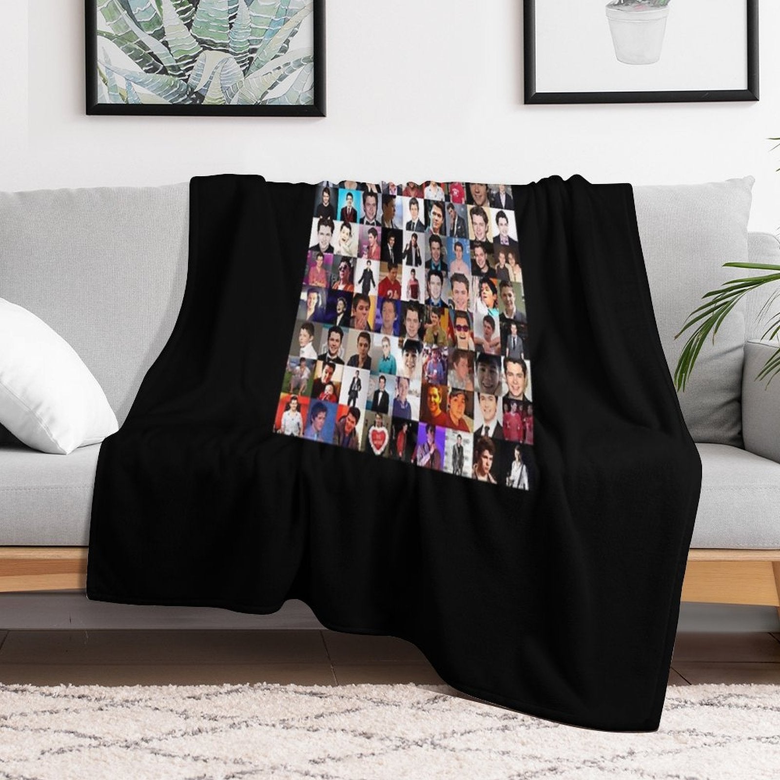 Vintage Retro Criss American Singer Darren Songwriter Gift For Everyone Easy Care Throw Blanket