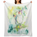 Cockatiel Pairing Comfort Throw Blanket