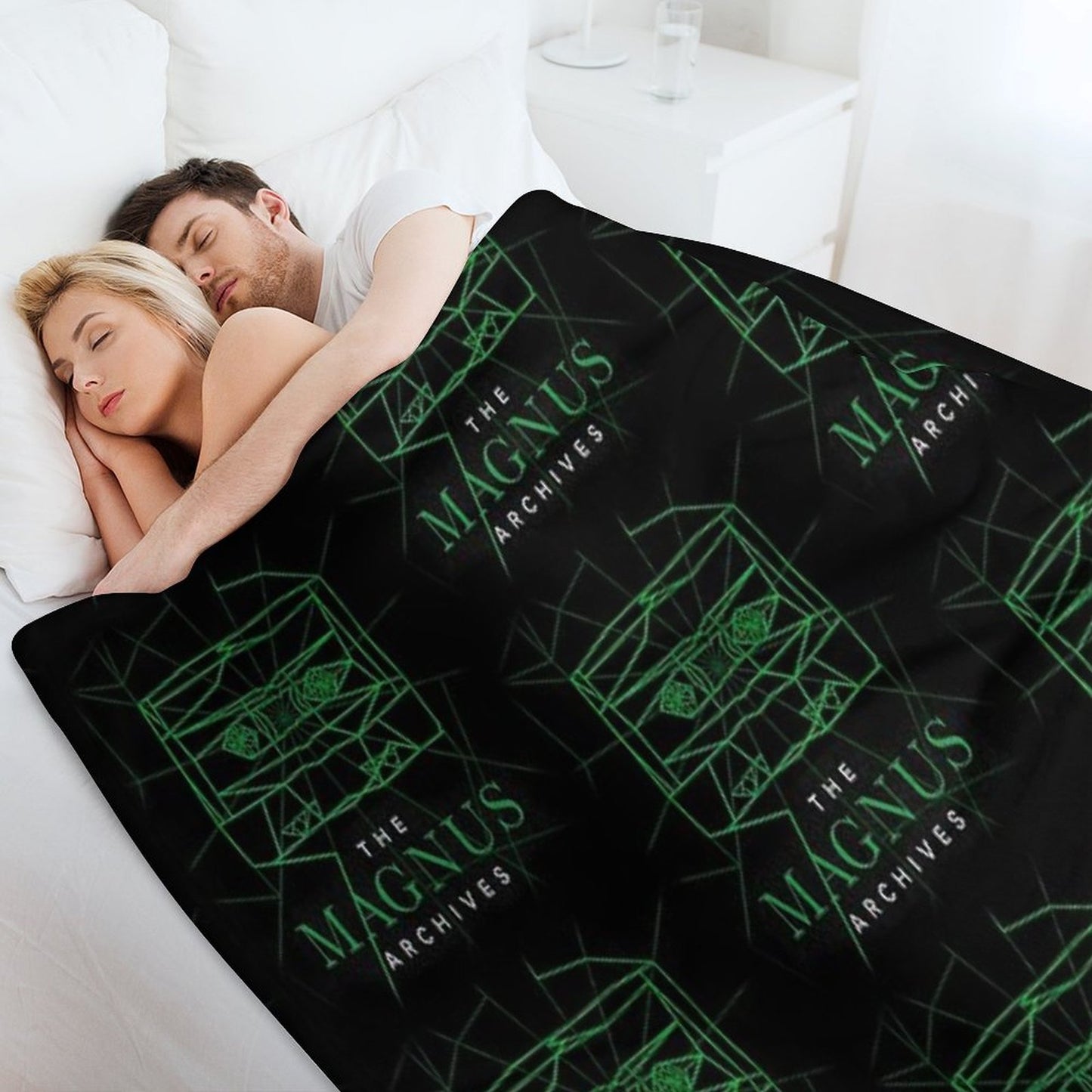 [Transparent] The Magnus Archives Logo (Season 5) Quick-dry Throw Blanket