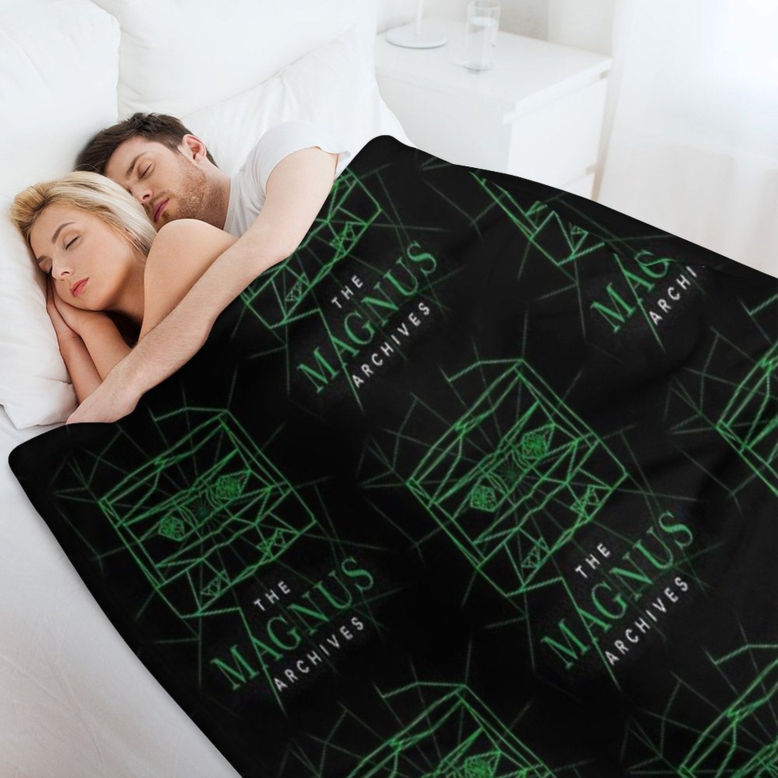 [Transparent] The Magnus Archives Logo (Season 5) Quick-dry Throw Blanket