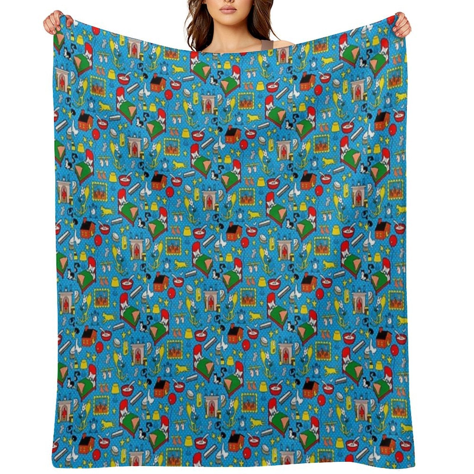Goodnight Moon Sustainable Throw Blanket