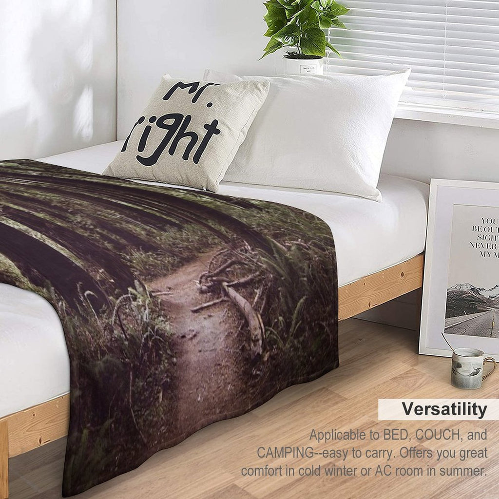 Redwood Forest Easy Care Throw Blanket