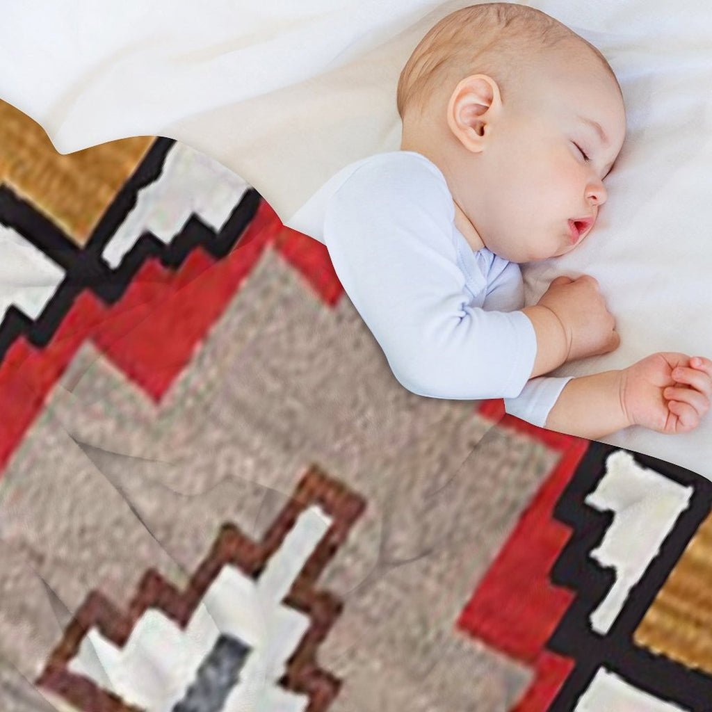 Navajo Blanket,southwestern Art,native American Art,indian Art,arizona,dessert,geometric Pattern,bow And Arrows,cowboys And Indi Lightweight Throw Blanket