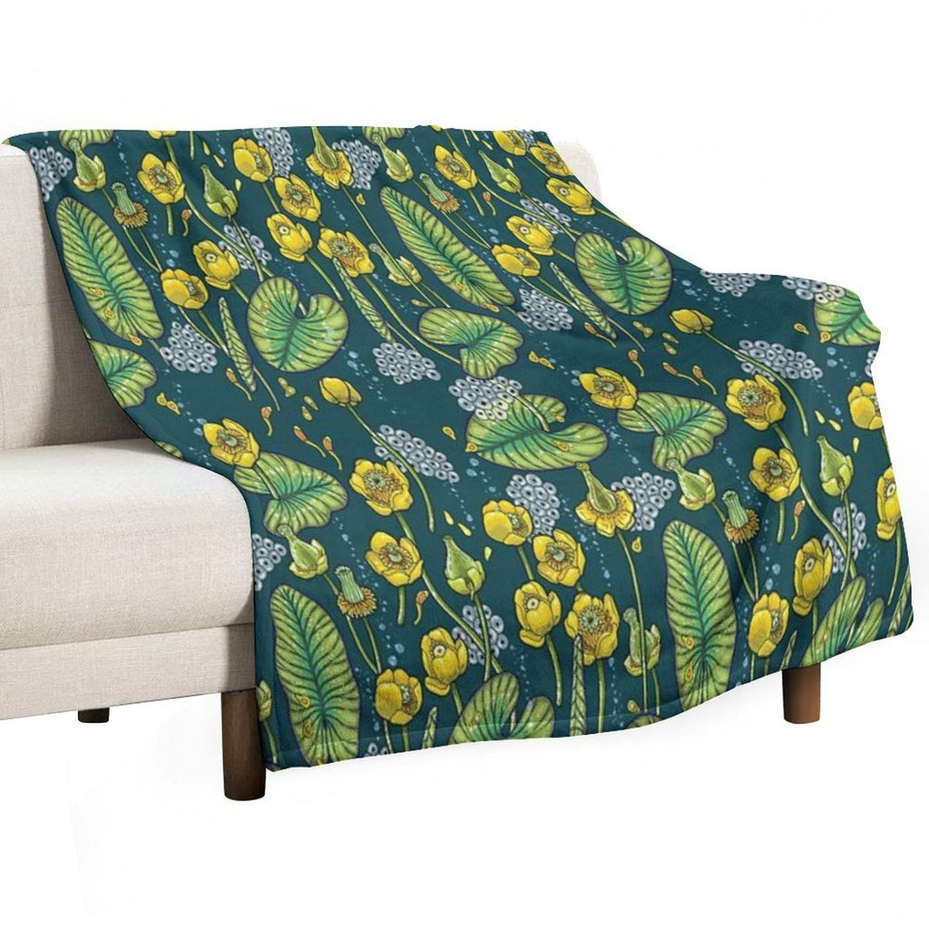 River of Mystery Durable Throw Blanket