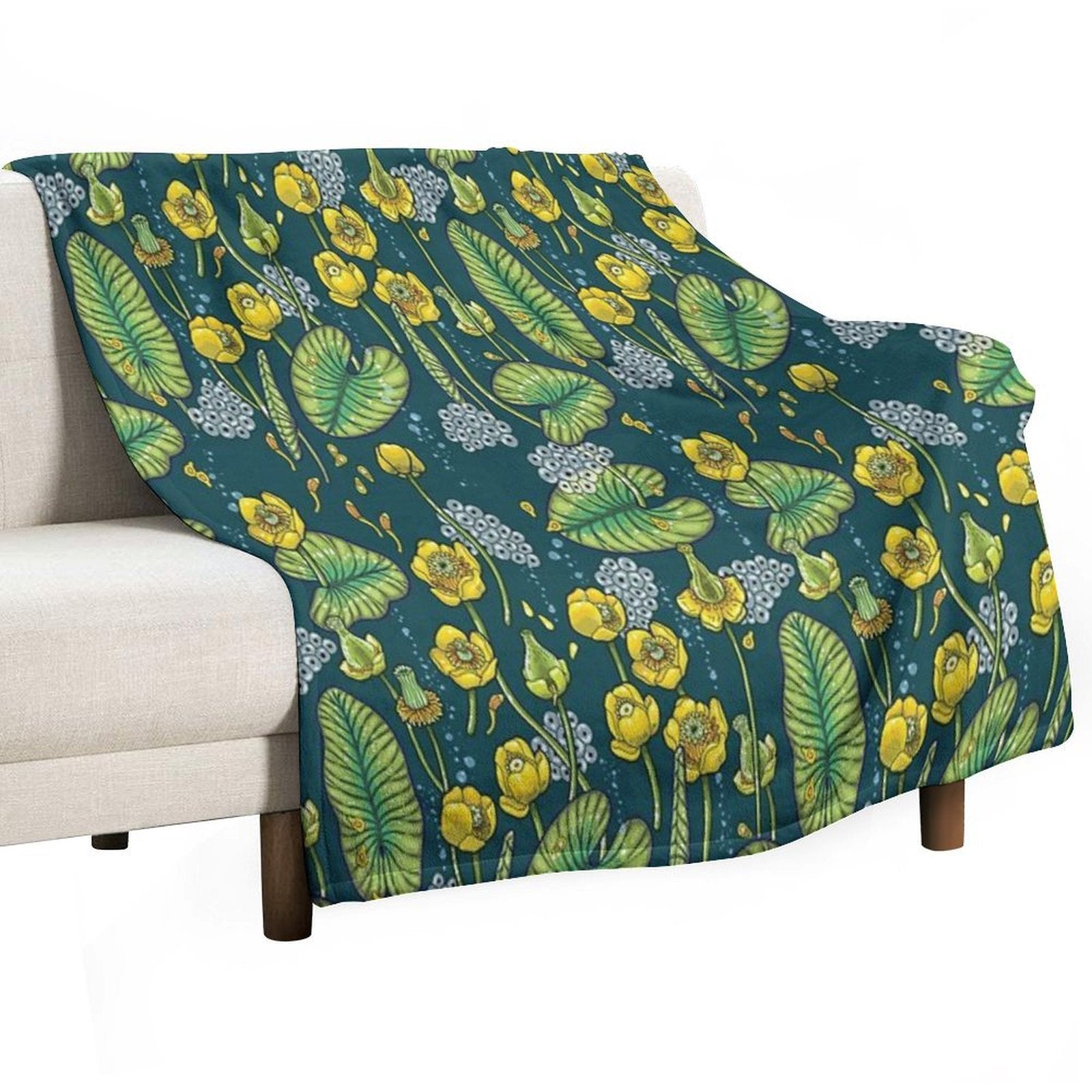 River of Mystery Durable Throw Blanket