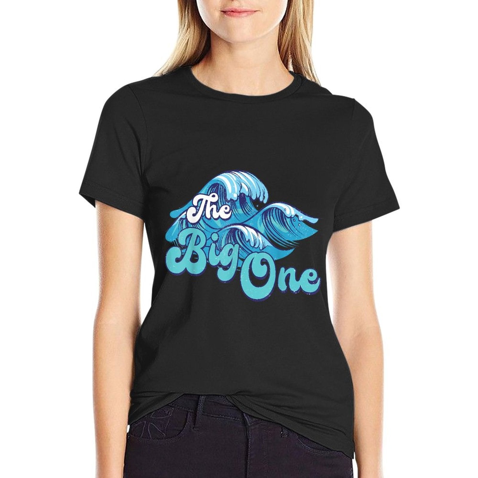 The Big One Surf Birthday Beach Theme Family Matching  Odor-resistant T-Shirt