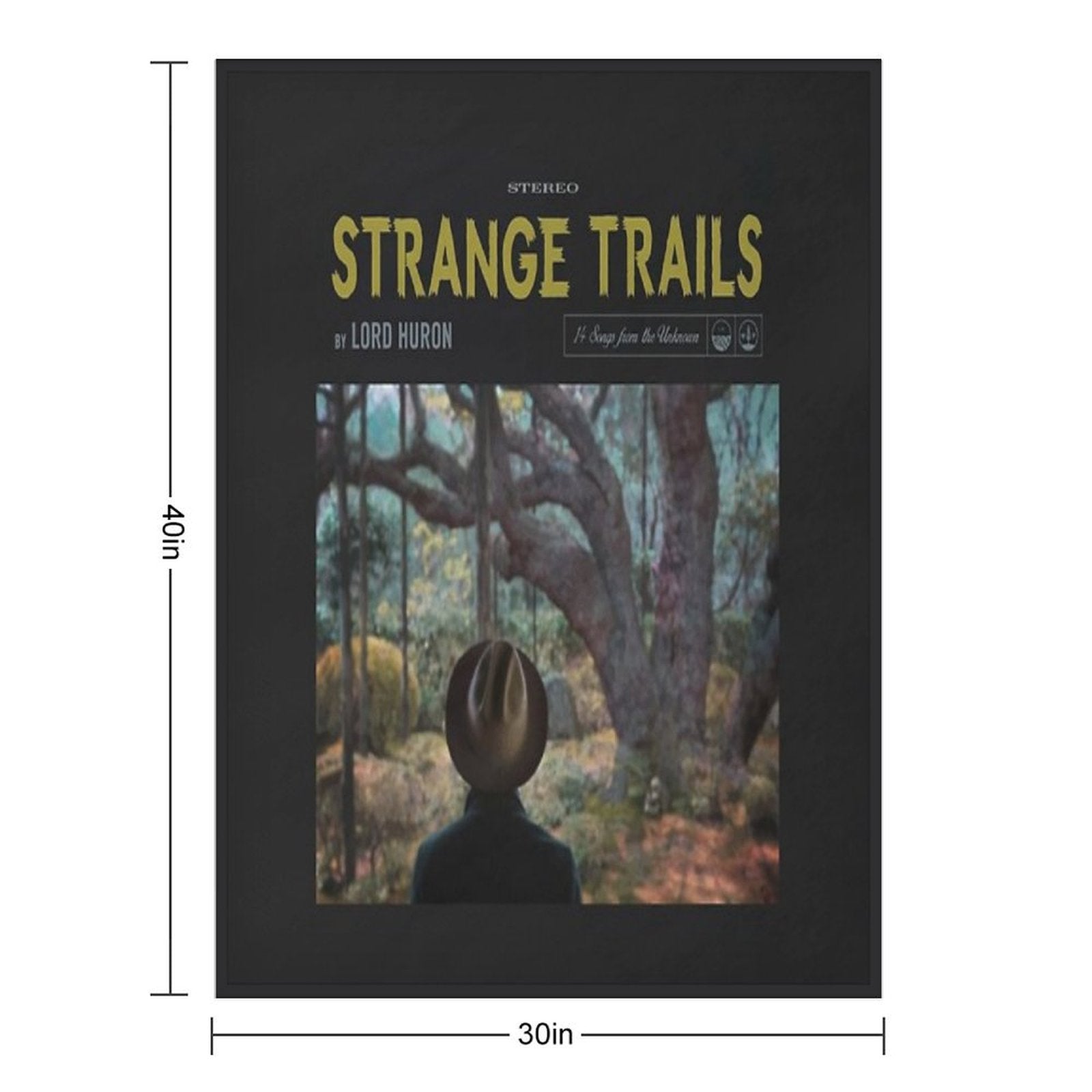 Strange Trails - Lord Huron Multi-functional Throw Blanket