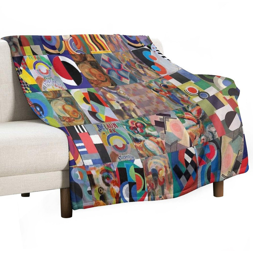 Sonia Delaunay Lightweight Throw Blanket