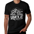 Reel Cool Uncle Fishing Daddy Fathers Day Dad Gifts For Men  Wrinkle-resistant T-Shirt