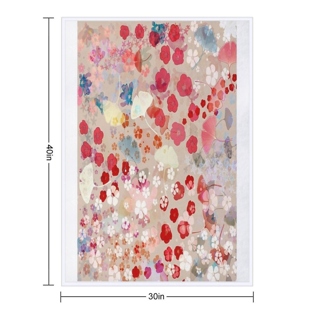 Blossom Compact Throw Blanket