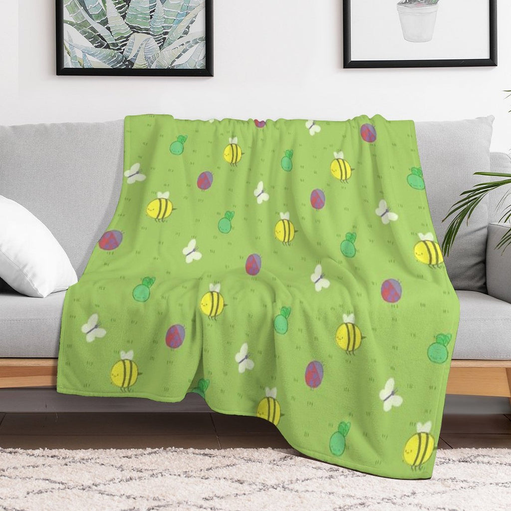Adventure Time™ End Credits Pattern Durable Throw Blanket