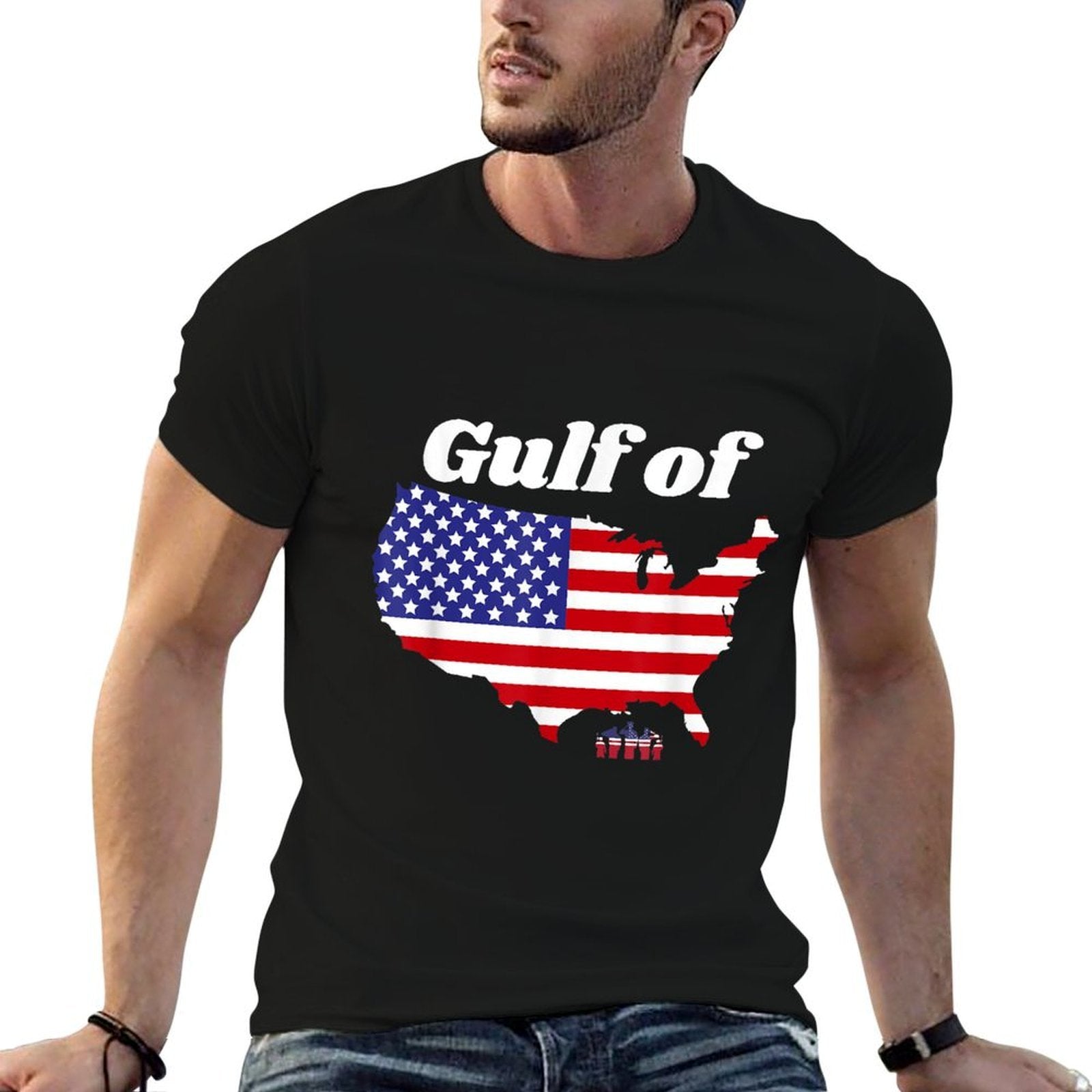 Gulf of United States of America  Slim-fit Cut T-Shirt