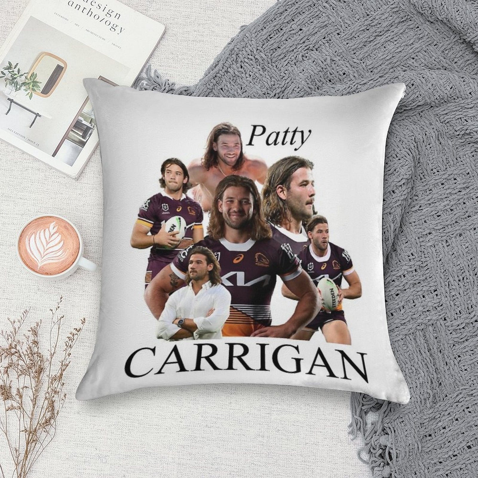 Patty CARRIGAN Collage Soft Gift Ready Throw Pillow