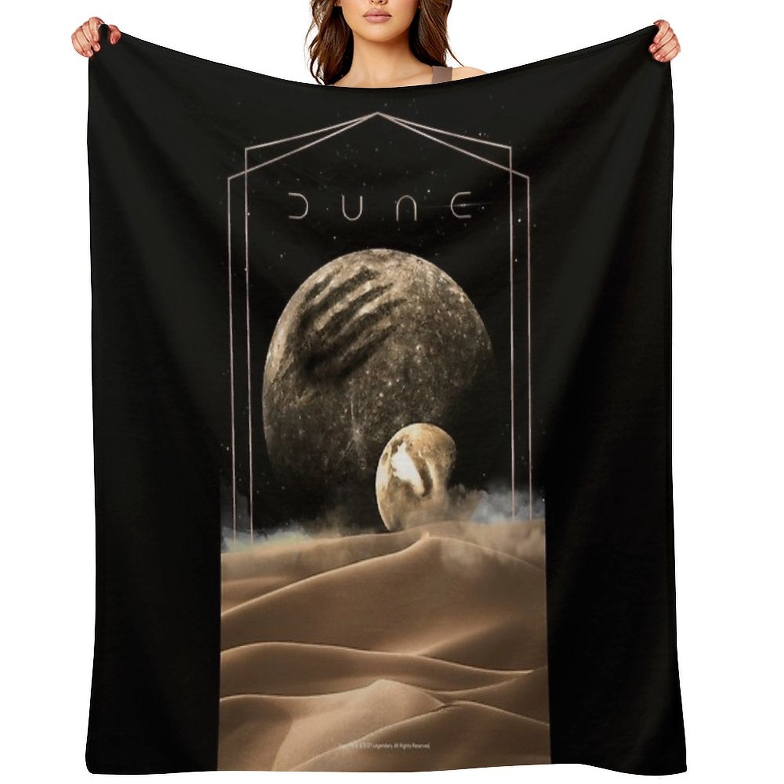 Dune Moons Velvety-soft Throw Blanket