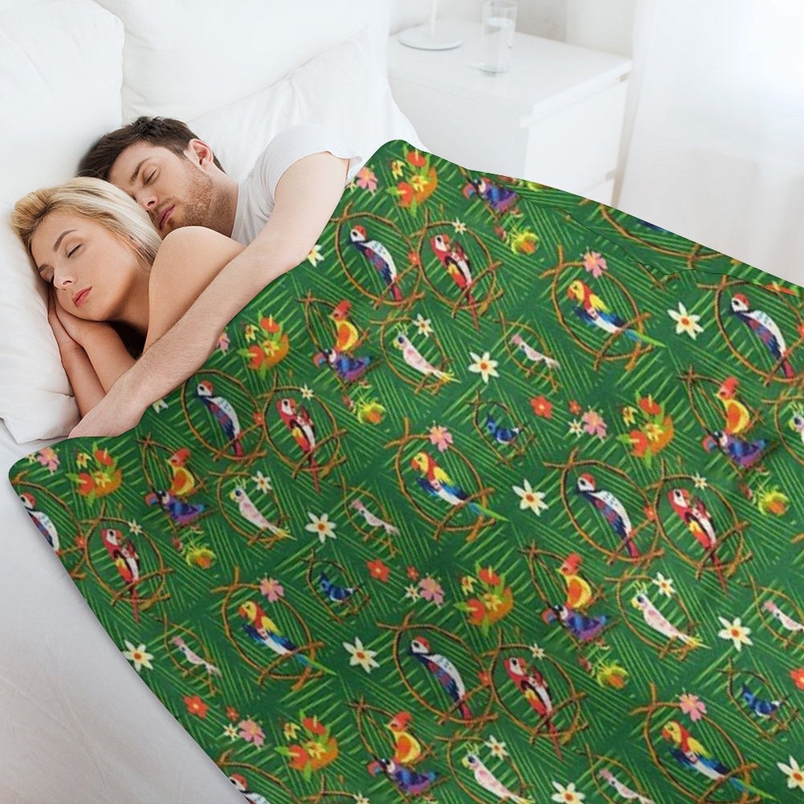 Enchanted Tiki Room Quick-dry Throw Blanket