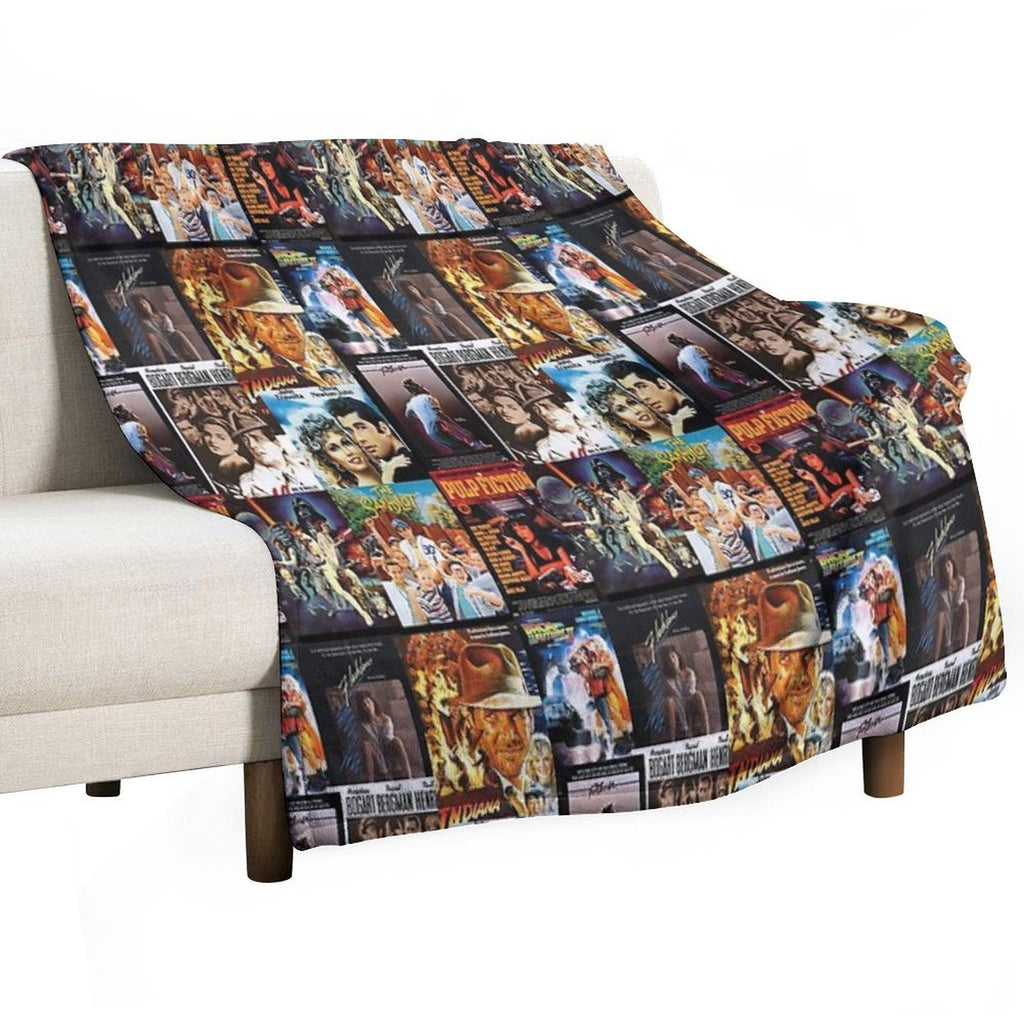 Classic Movies Plush Throw Blanket