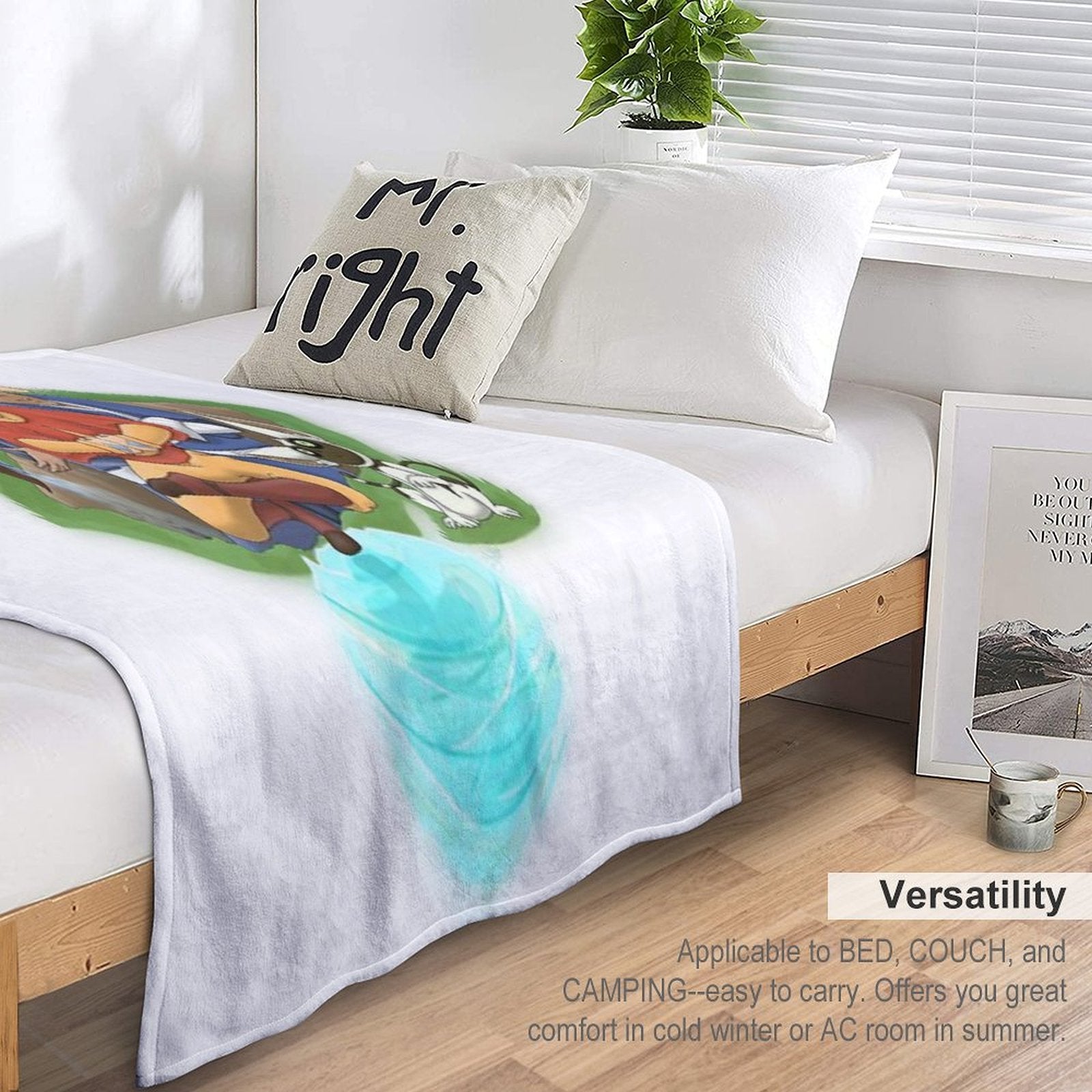 Avatar The Last AirBender Machine-washable Throw Blanket
