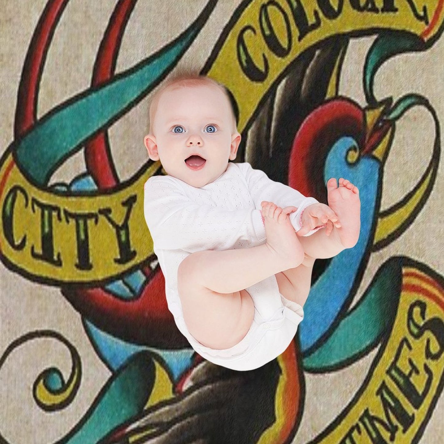 City And Colour Sometimes Machine-washable Throw Blanket