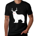 Christmas Newfoundland Reindeer Newfie Dog  High-quality Stitching T-Shirt