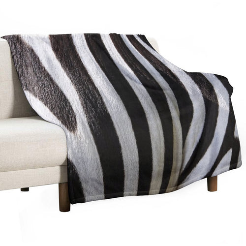 Animal Zebra Print Gift-ready Throw Blanket