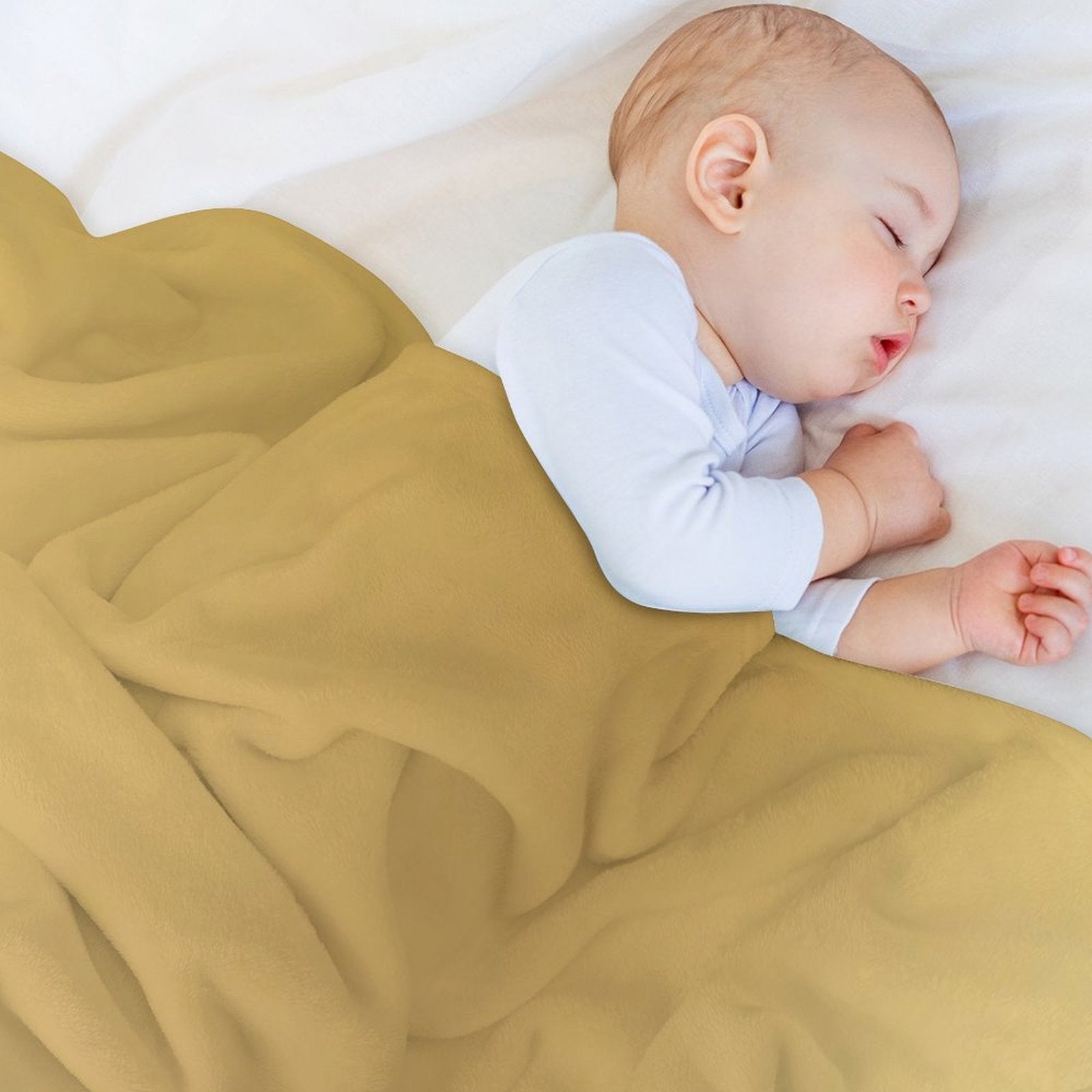 Liquid Gold Easy Care Throw Blanket