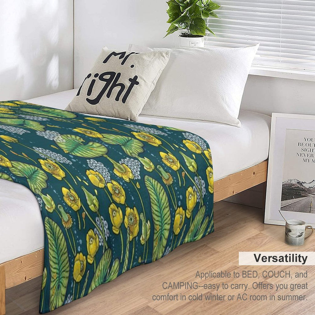 River of Mystery Durable Throw Blanket