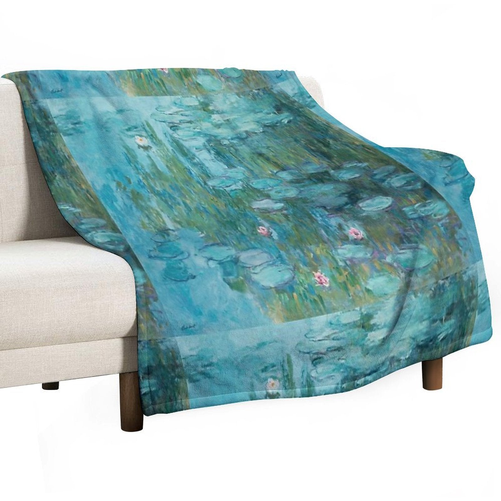 Claude Monet – Nymphéas – Water Lilies Gift-ready Throw Blanket