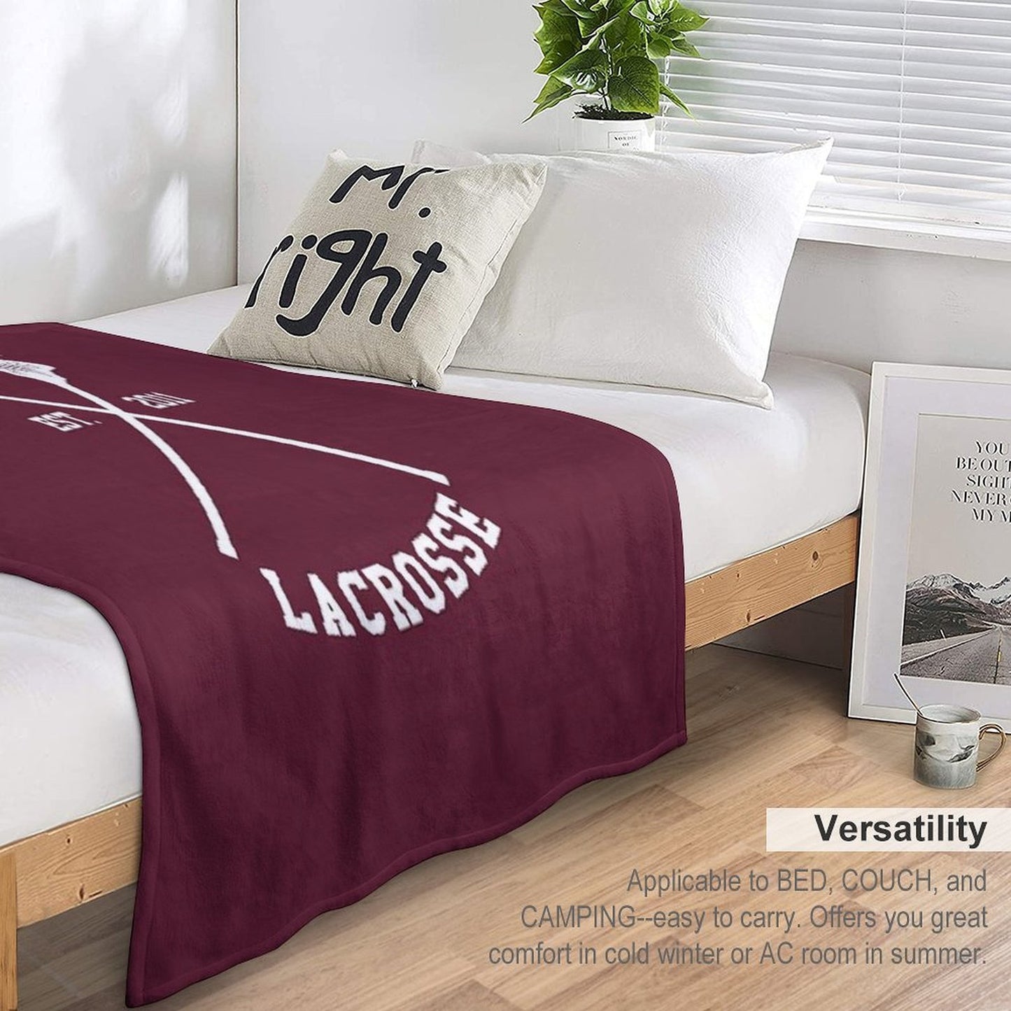 Beacon Hills Lacrosse - Teen Wolf All-season Throw Blanket