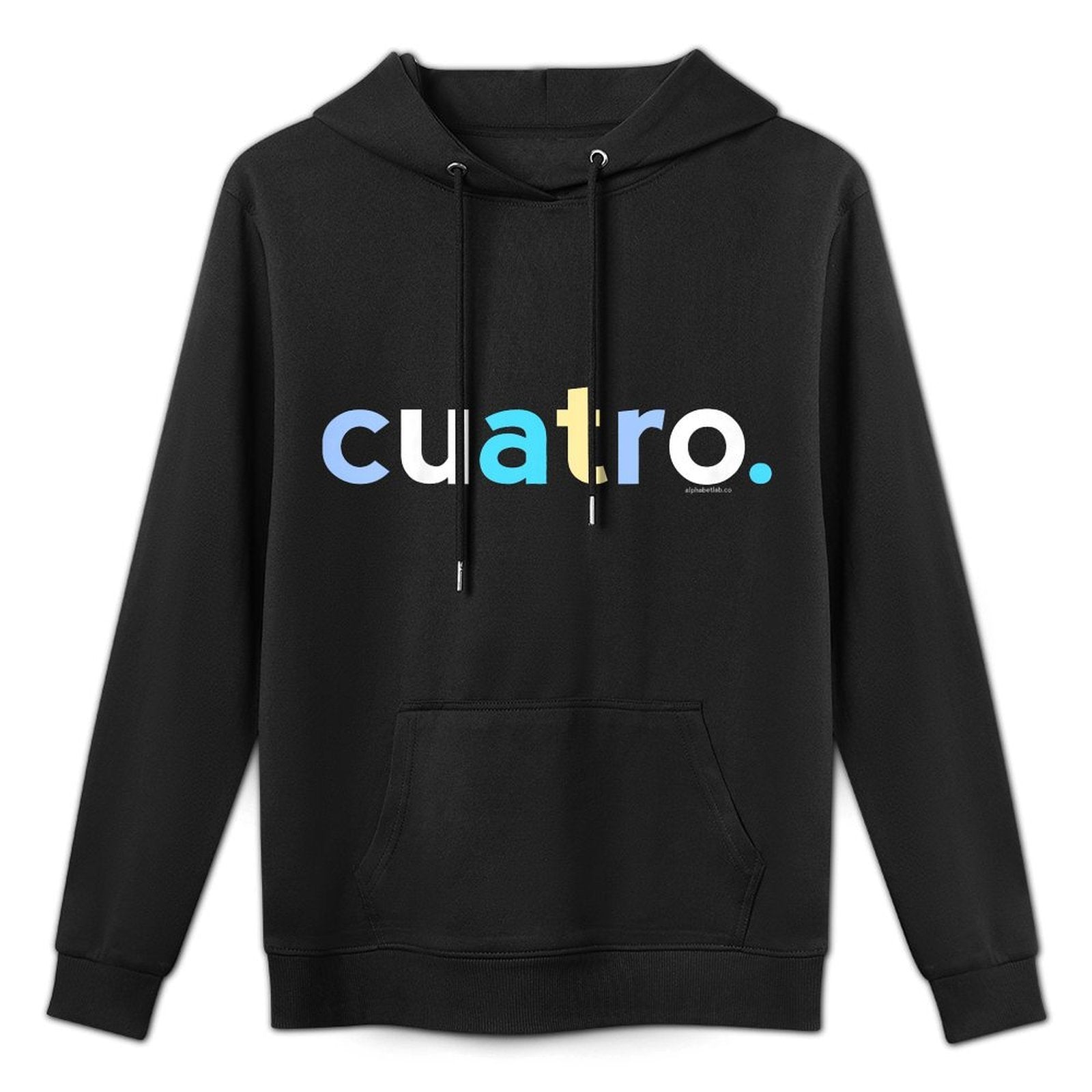 Kids 4th Birthday Boy 4 Year Old Cuatro Anos  Spanish Gift Adjustable Hood Hoodie