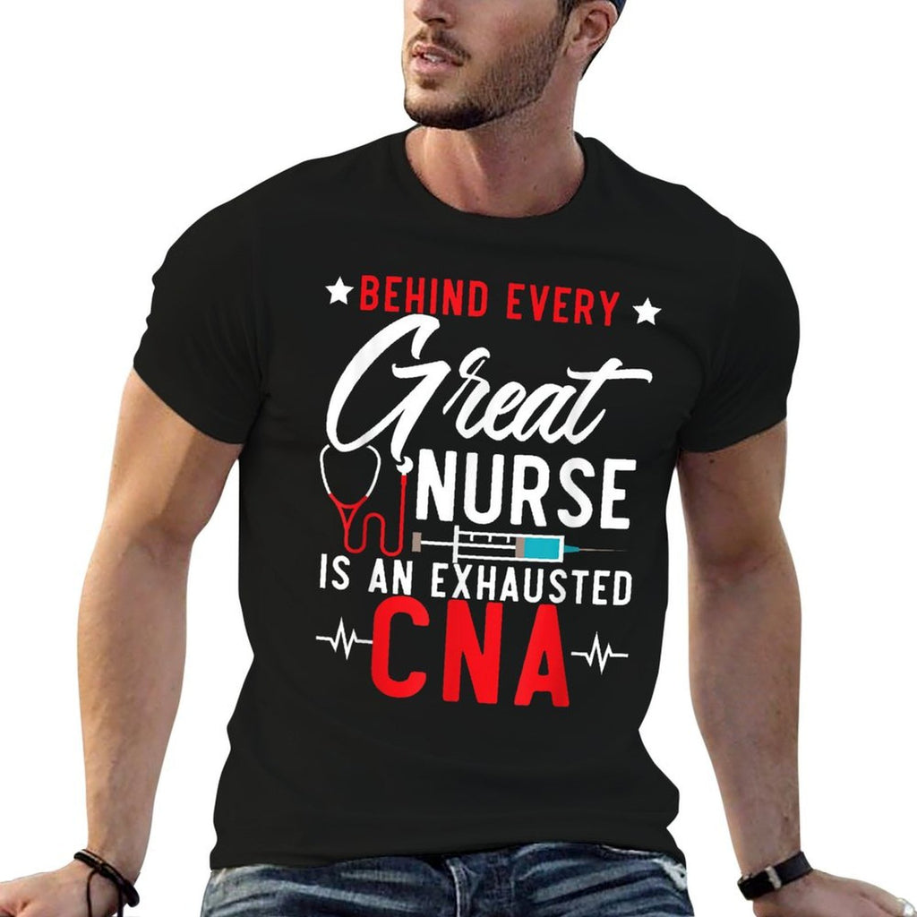 Certified Nursing Assistant CNA SteMi Apparel Black Unisex-Adults Modern Nurse Small  Vintage-inspired T-Shirt