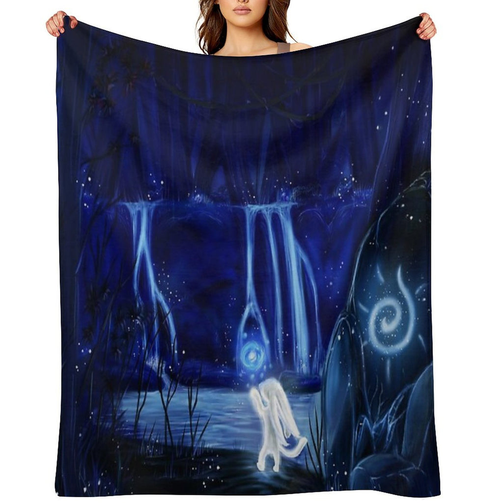 Ori And The Will of The Wisps Premium Throw Blanket