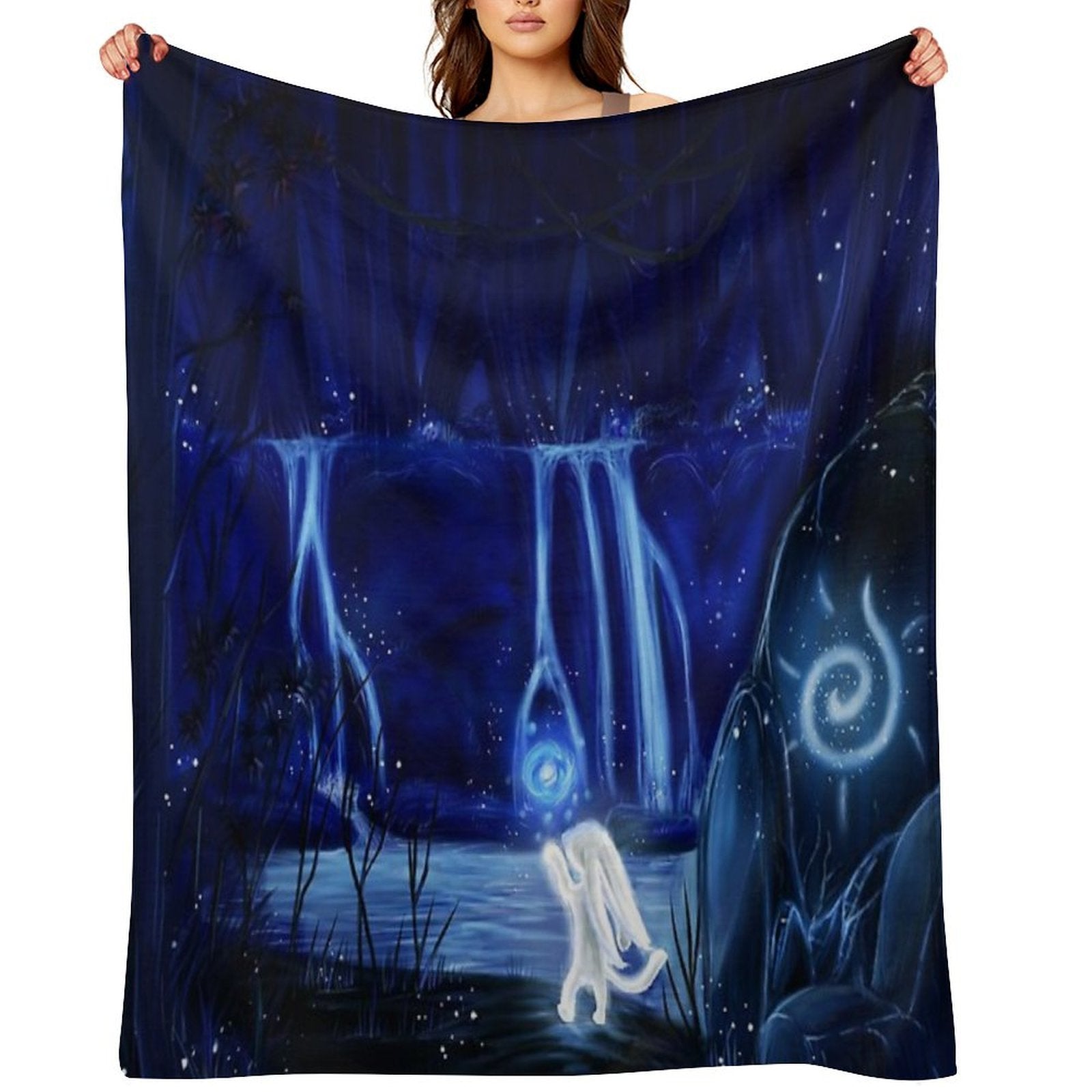 Ori And The Will of The Wisps Premium Throw Blanket