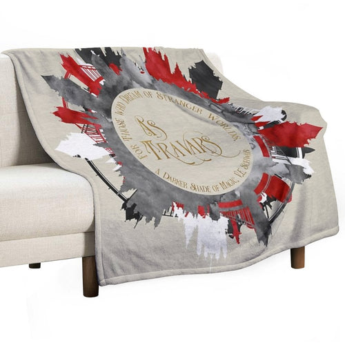 As Travars. For Those Who Dream of Stranger Worlds. A Darker Shade of Magic. Lightweight Throw Blanket