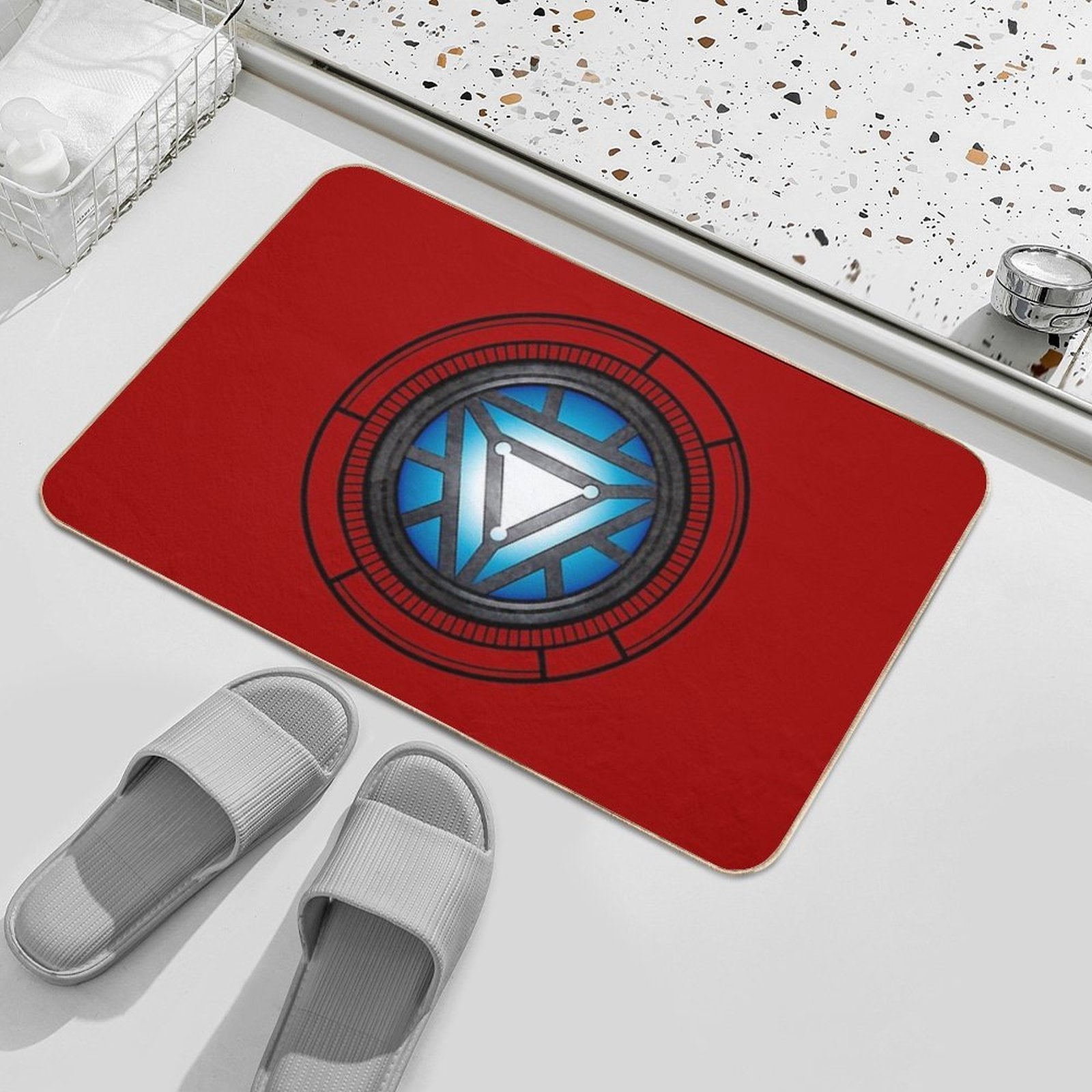 The Arc Reactor  Anti-Trip Bath Mat