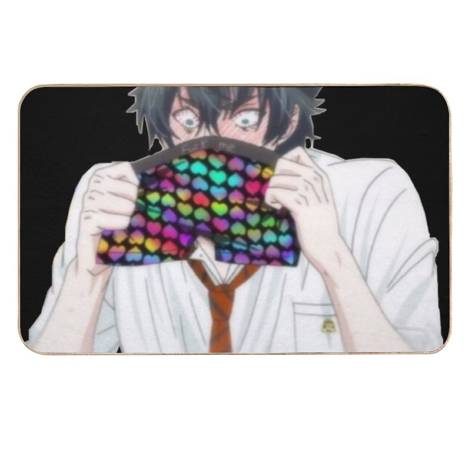 Funny Yarichin B Club  Toxin-Free Bath Mat