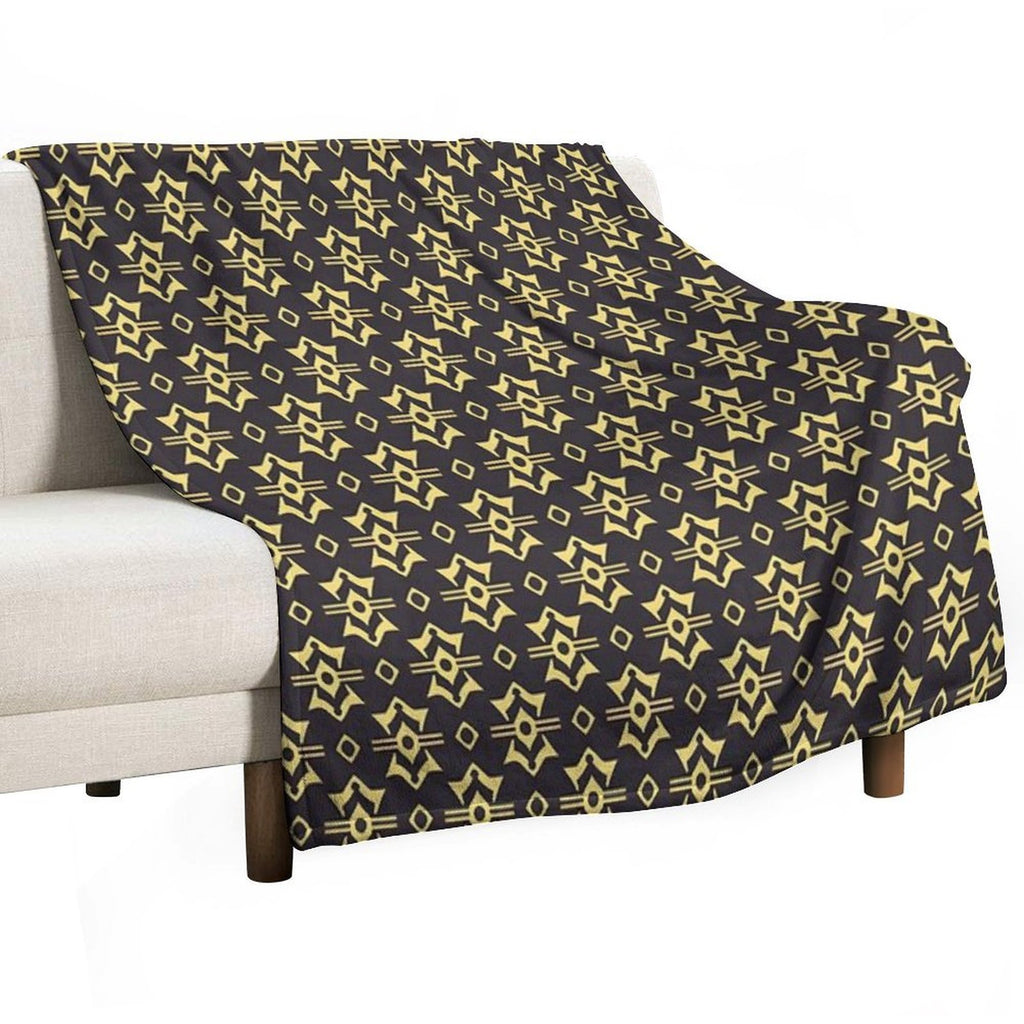 Repeating Pattern Comfort Throw Blanket