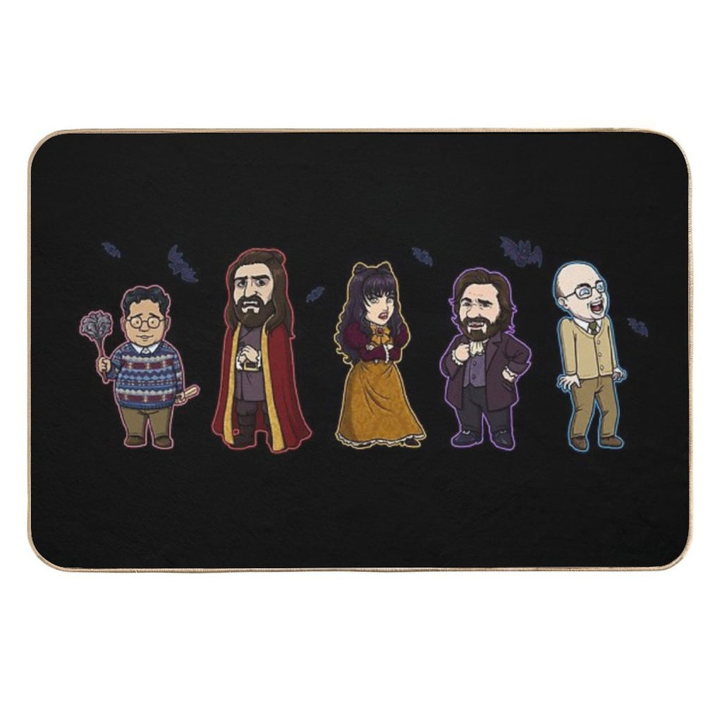 Lil What We Do in The Shadows Gang  Non-Slip Bath Mat