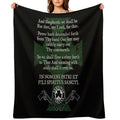 Boondock Saints Prayer All-season Throw Blanket