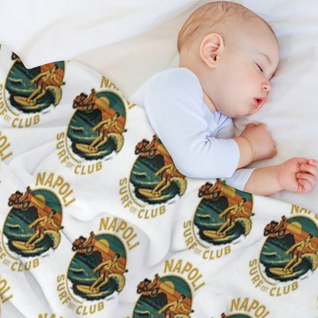 NAPOLI SURF CLUB All-season Throw Blanket