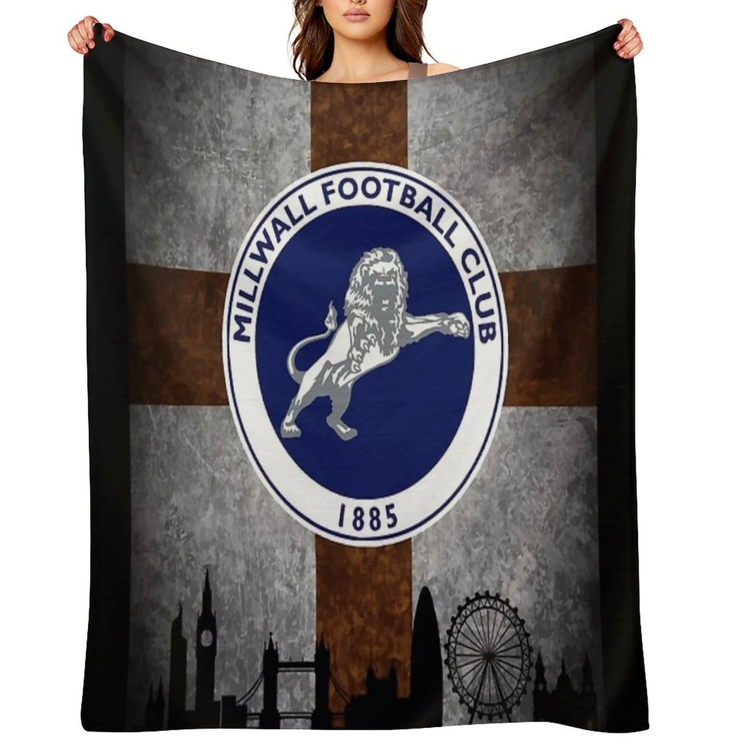 Millwall London Velvety-soft Throw Blanket