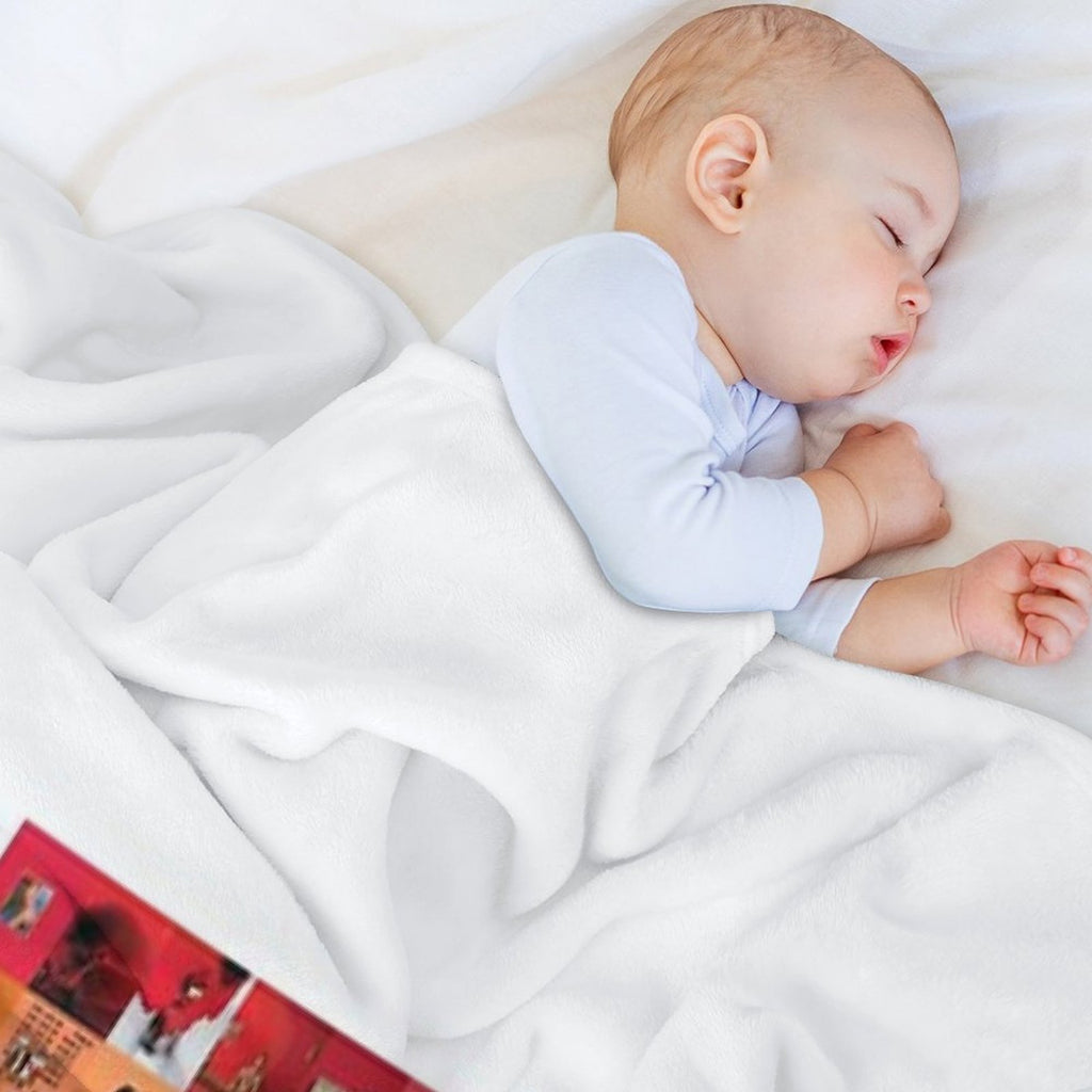 MUSIC COLLAGE Gift-ready Throw Blanket