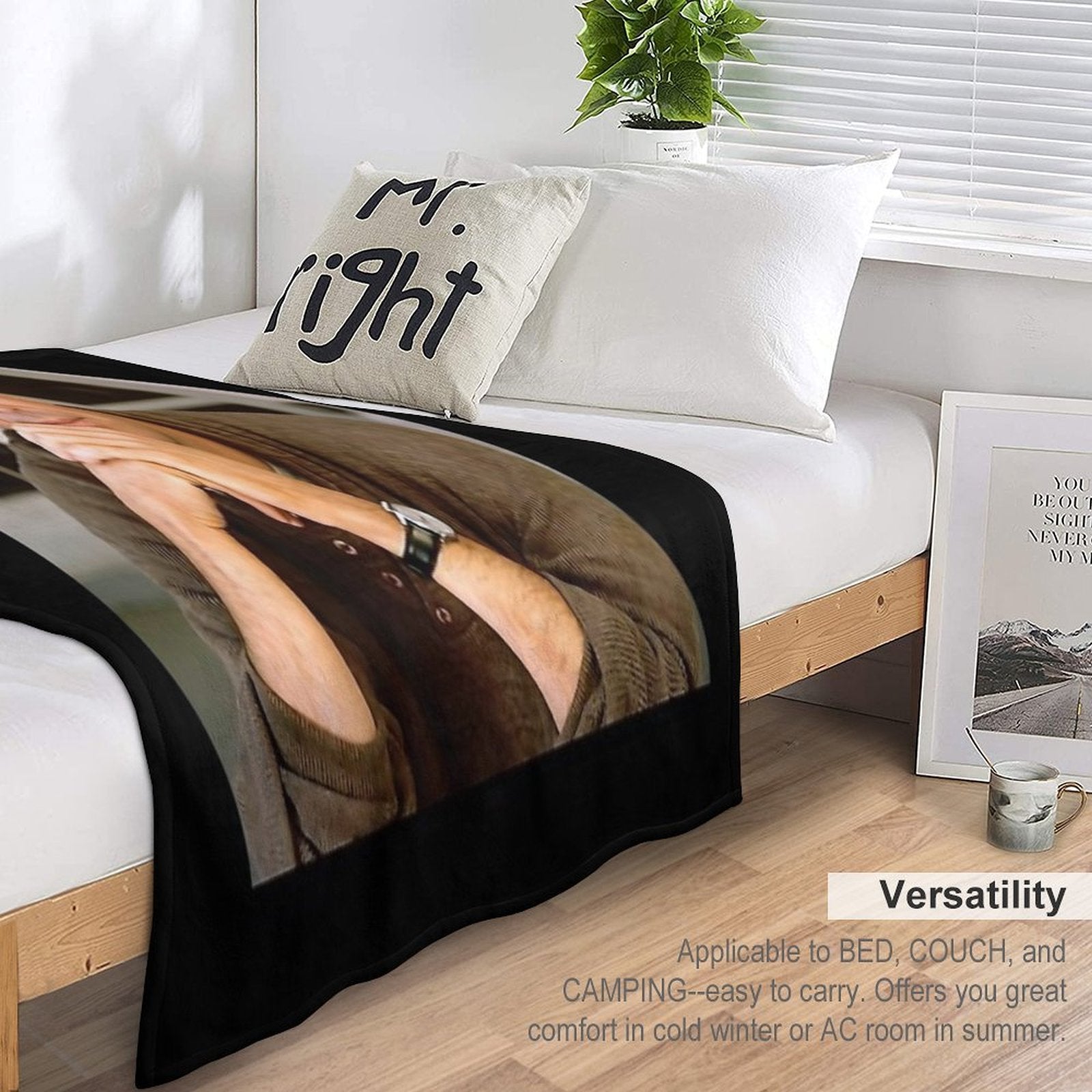 Kevin Costner Quick-dry Throw Blanket