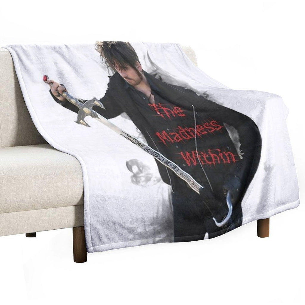 The Madness Within All-season Throw Blanket